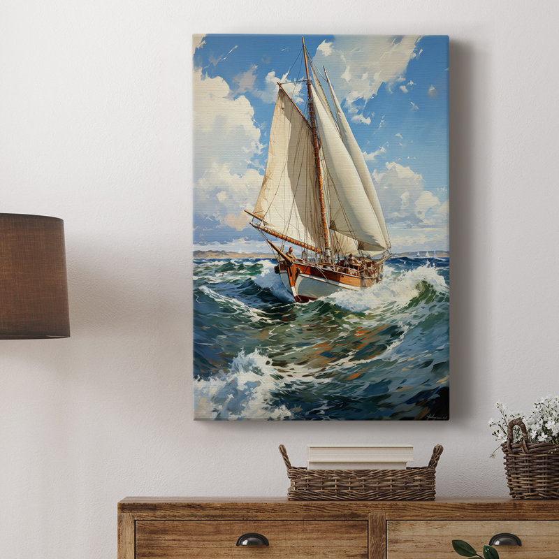 NAUTICAL Series CCACXXVI - Cavas de galerie sur mesure, H 36 po x l 24 po