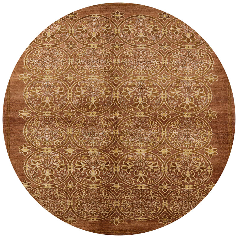 Casillas Oriental Indoor Rug, Round 7'