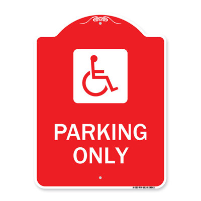 Enseigne Signmission Designer Series seulement (symbole accessible) / 24662