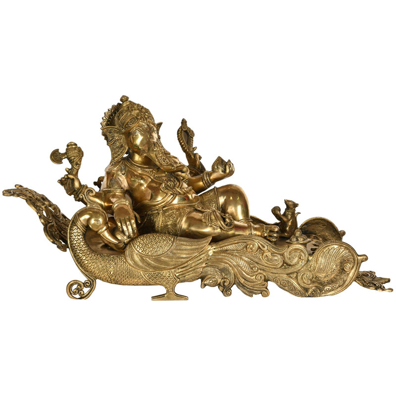 Fauteuil inclinable Ganesha sur grand fauteuil Mayur