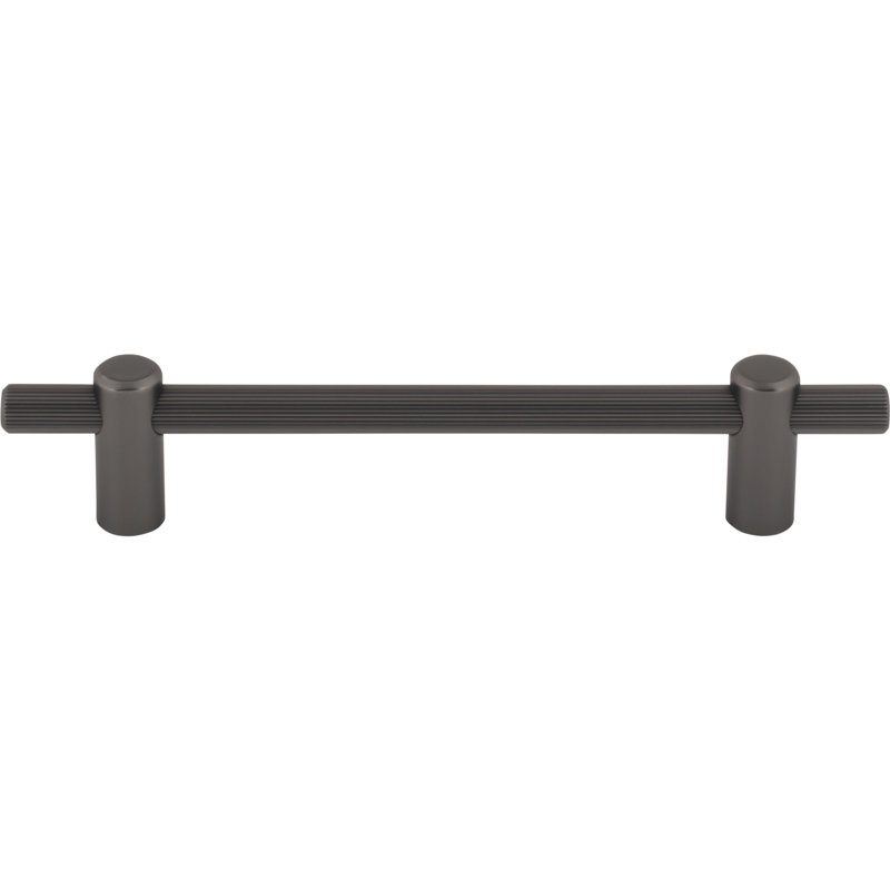 Dempsey Bar Pull, Ash Gray, 5 1/16" Center To Center