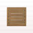 C-shape end table  Brown
