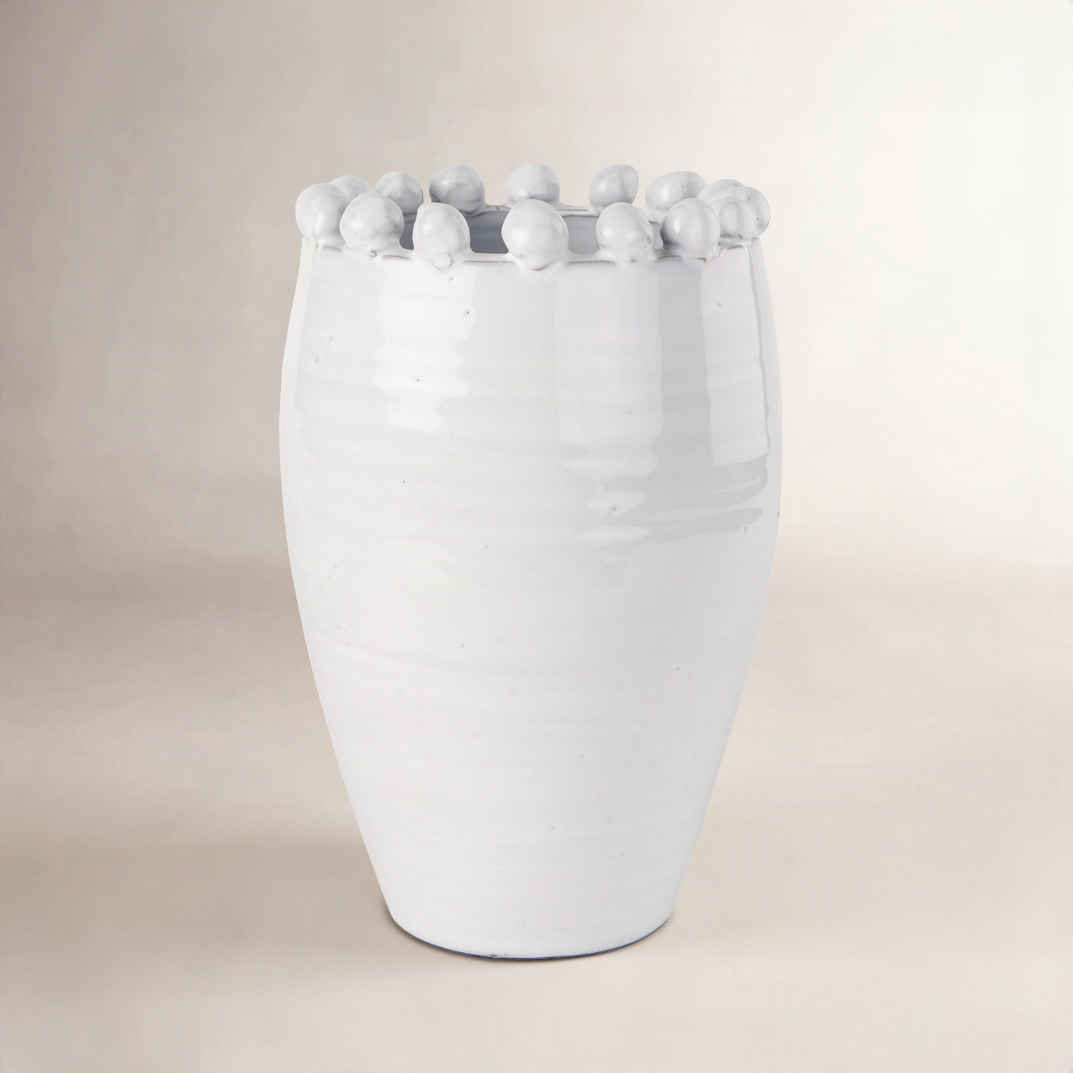 Watson Ceramic / Porcelain Table Vase, 11.22" H x 7.28" W x 7.28" D"