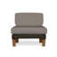 Catalina Outdoor Teak Lounge Chair-502431832-502431828