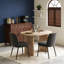 Table de salle à manger extensible moderne avec rallonges amovibles-927331177