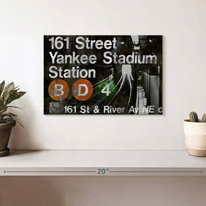 Tergel NYC Subway Station II, 8" H x 12" W