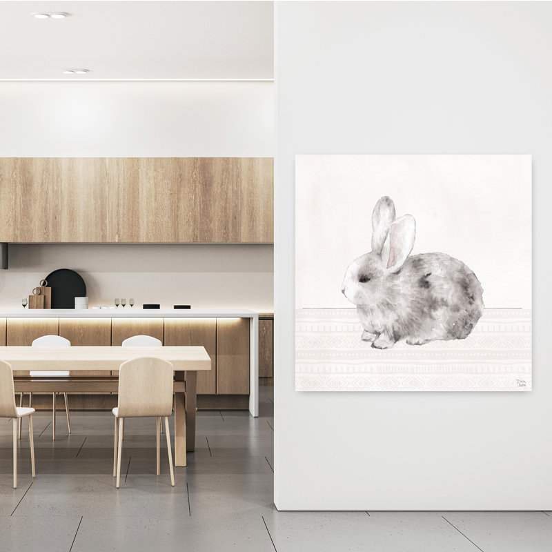 Petits animaux II, art contemporain abstrait, H 48 po x l 48 po