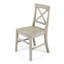 Ensemble de 2 chaises de salle à manger en bois d'acacia de style rustique Roshan Farmhouse-987560816
