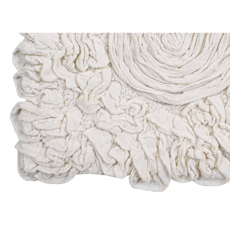 Freida Bath Rug Set, Ivory