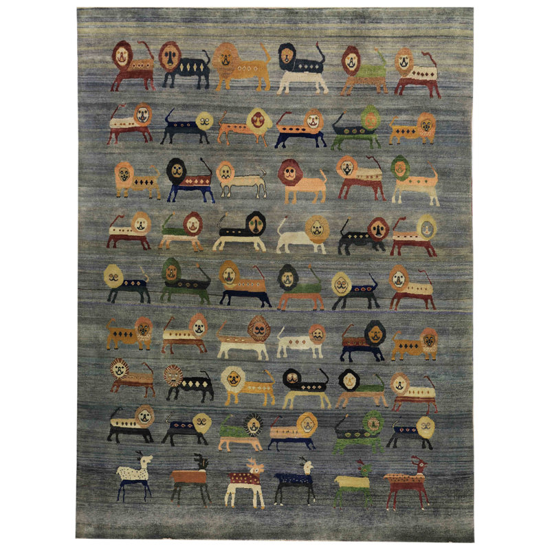 Silk Treasures One-of-a-Kind Rectangle 8'10" X 12' Area Rug