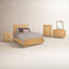 Naples Standard 5 Piece Bedroom Set-61424242-61424498