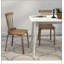 Solid Wood Slat Back Windsor Chair