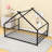 Charming House-Inspired Metal House Bed With Slats-327885163-327885164
