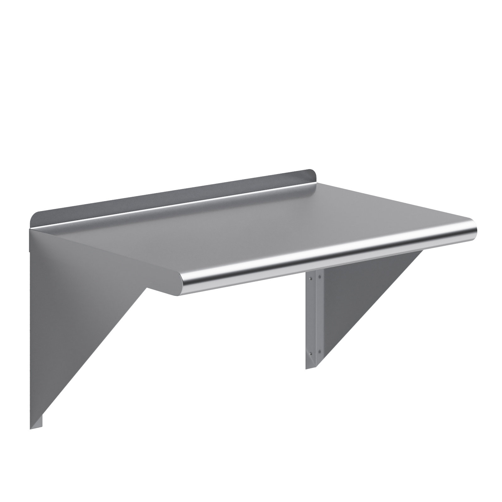 Amgood 16 in. x 24 in. Stainless Steel Wall Shelf | Wayfair