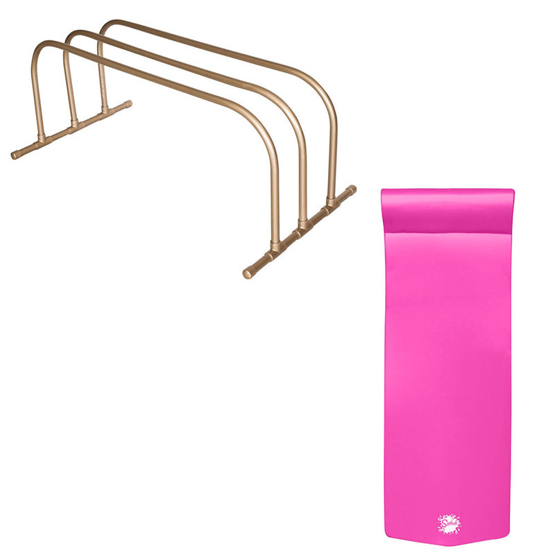 Séchoir de rangement pour piscine en PVC TRC