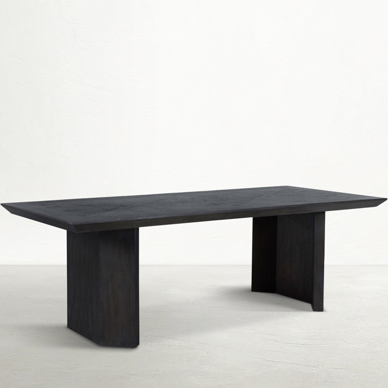 Shore 90" Mindi Solid Wood Dining Table