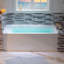 60 po X 32 po Baignoire de trempage en acrylique en alcôve avec drain et trop-plein, disponible en 5 finitions-101038121-101038122