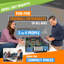 Table de soccer sur table 40 po avec 2 ballons de soccer de table Sport Squad
