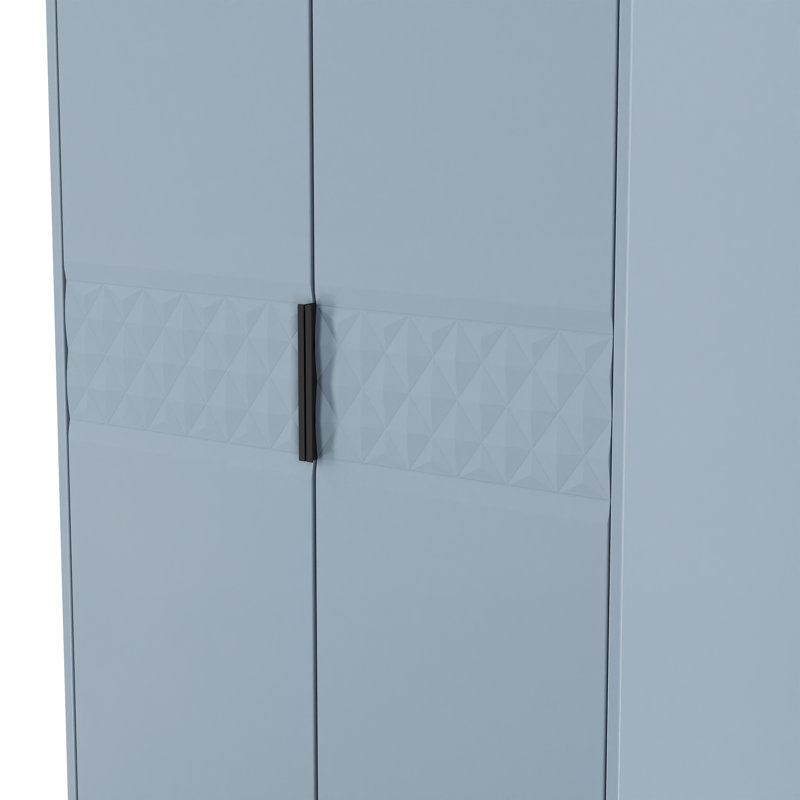 Tarkio Double Wardrobe, Grey