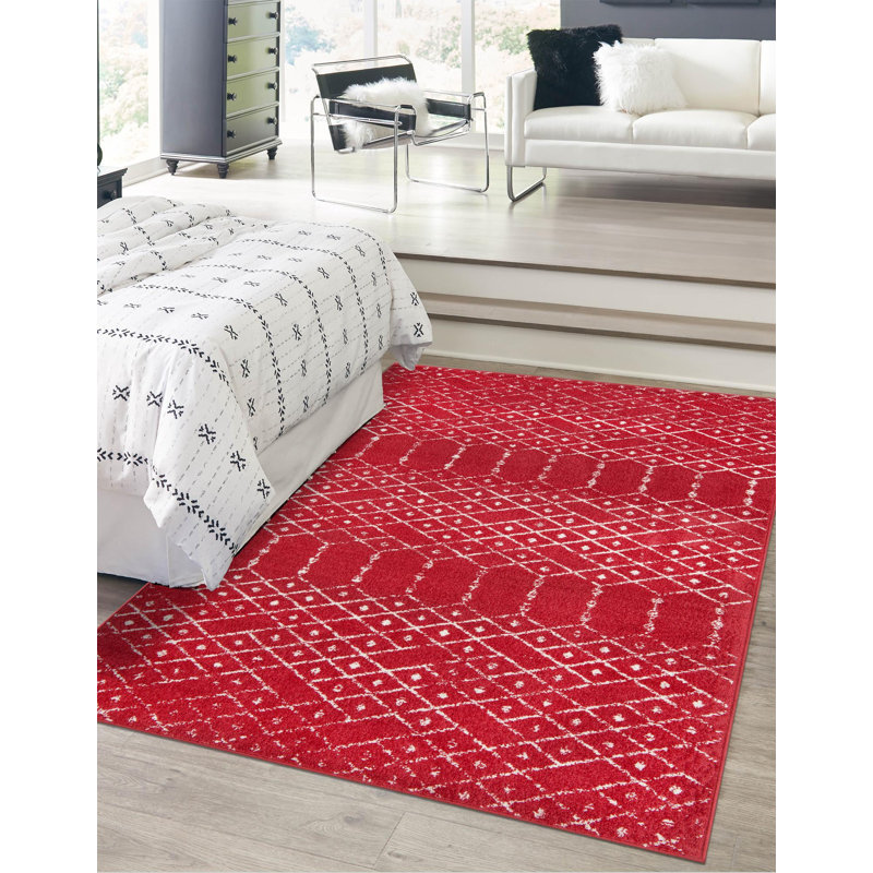 Tapis treillis Haywards Maeve Paxon 6, Rectangle 3 pi 3 po x 5 pi 3 po