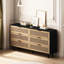Armoire de rangement en rotin 6 tiroirs-1670174942