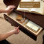 Table basse simple en bois massif rétro luxueux