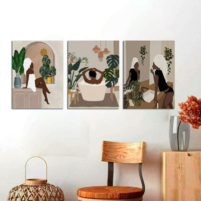 3 Piece Wrapped Canvas Print