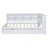 Wooden Full Size Daybed With 2 Drawers, Daybed With Storage Shelf And USB Charging Ports-1101880806