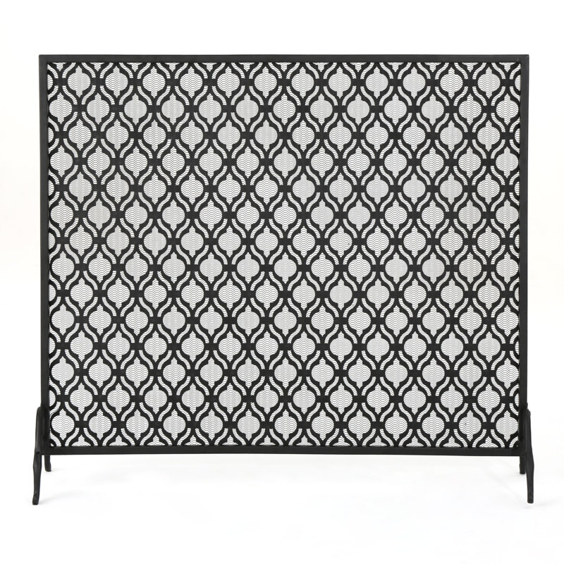 Premium Fireplace Screen Set – Dual-Layered Mesh for Ultimate Hearth Security & Style