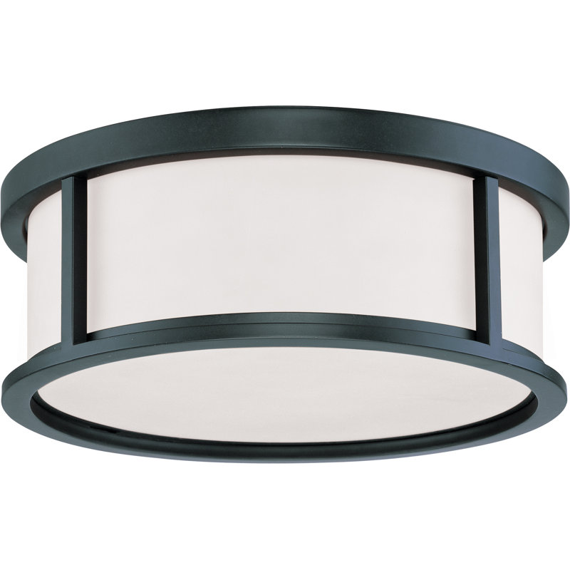 Floyd Glass Flush Mount, 5.63" H x 17" W