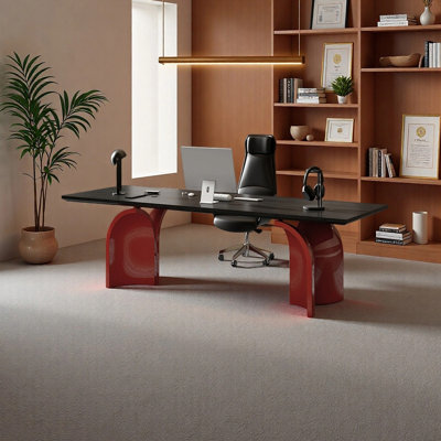 Simple and modern office desk