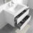  Angela 30 inch Fully Assembled Single Floating Bathroom Vanity with Solid Surface Sink-429373667
