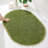 Yirddeo Bath Mat Oval Rug With Pom, Boho Rugs For Bedroom And Bathroom With Non Slip-810954224-810954220