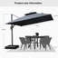 Parasol inclinable 10 pi-1800123074