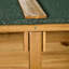 Haslet Small Shed Wooden Garden Shed Hooks Lockable-1298903049