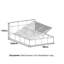 Ottoman Bed Gas Lift Storage 3ft Single and 1 Mattress Velvet Cushioned Bedroom-1165913983