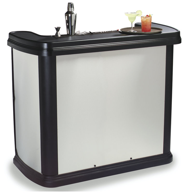Maximizer™ 56'' Home Bar, Stainless Steel