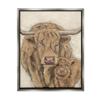 "Highland C best and Calf" par Sara G, dessins sur toile