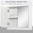 Nydeed Wall Bathroom Cabinet-892114445