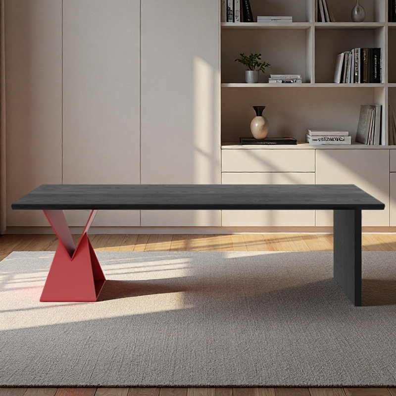 Writing Desk, 29.53" H x 86.61" W x 23.62" D