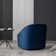Arrun Velvet Swivel Barrel Chair
