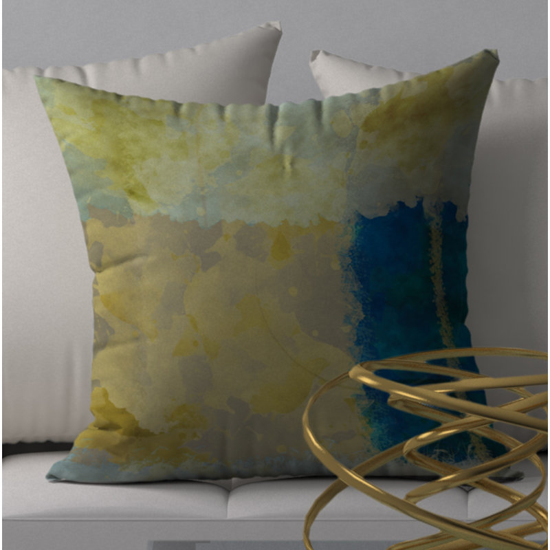 Housse de coussin carrée solide/insert, 24" X 24"