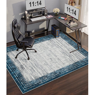 Chair Mat Floor Protector & Style Enhancer for Home Office or Dining Spaces