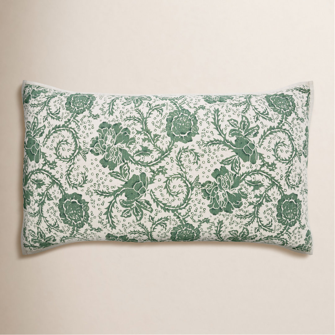 Cotton Floral Sham Set Birch Lane™ 