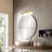 Cordray 24" Globe glass 3-light bathroom Vanity light-68007230