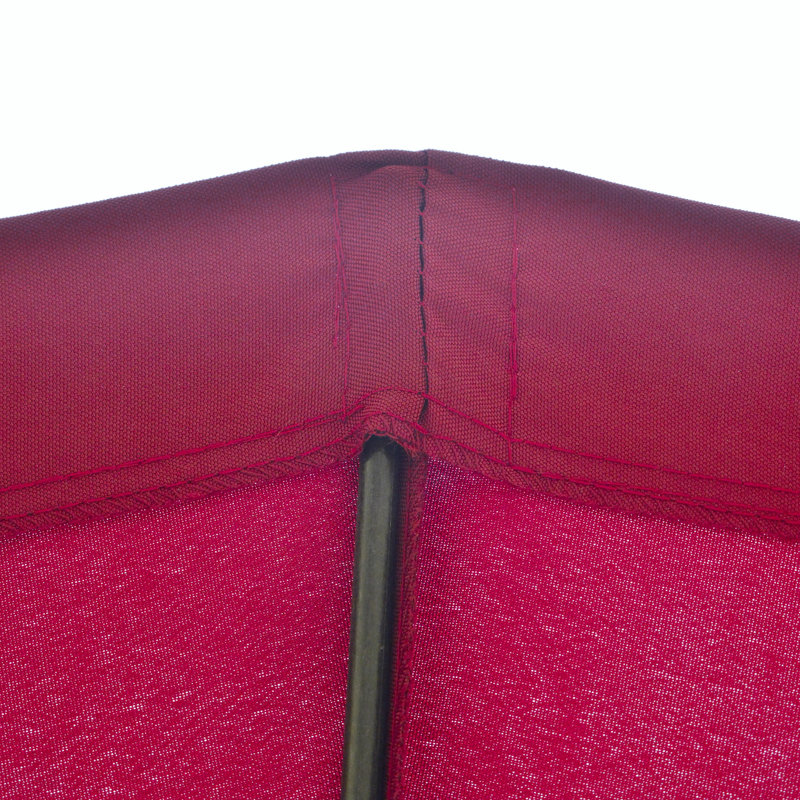 Parasol de jardin 8 'réglable, Rouge vin