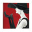 Haute Chapeau Rouge II by Marco Fabiano - Painting on Canvas-264213333-264213329