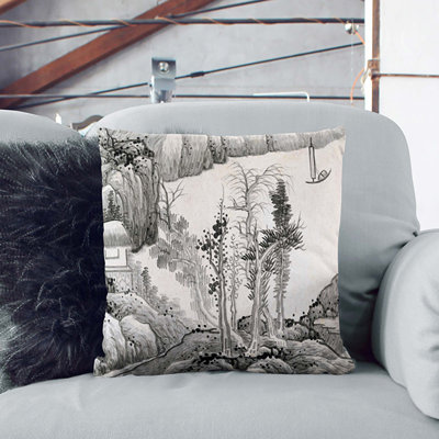 Floral Square Cushion