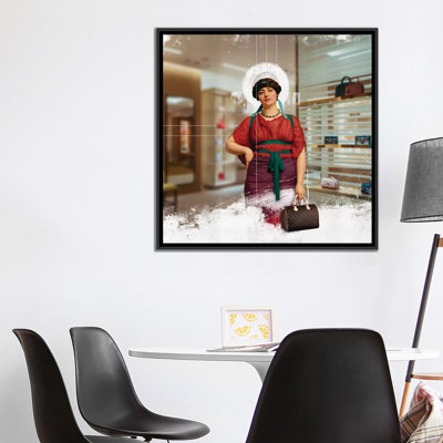 « fashionista », impression sur toile