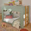 Lido Wave Convertible Low Loft Twin Bed-77460177